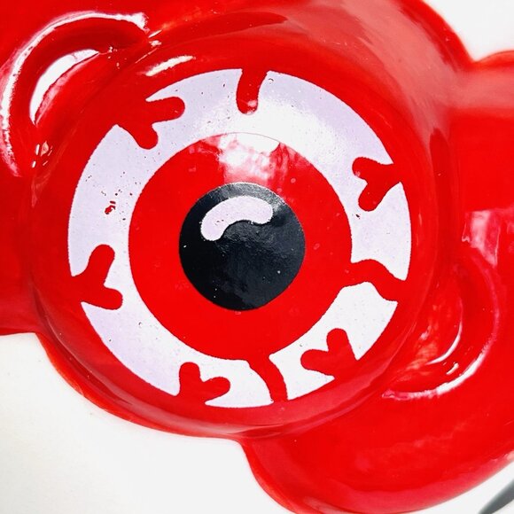 Silver Buffalo Sanrio Hello Kitty Halloween Pumpkin Ceramic Cookie Jar - Picture 5 of 5